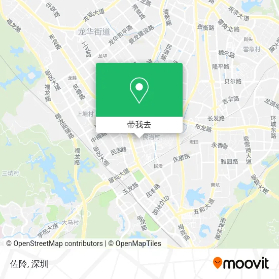 佐阾地图