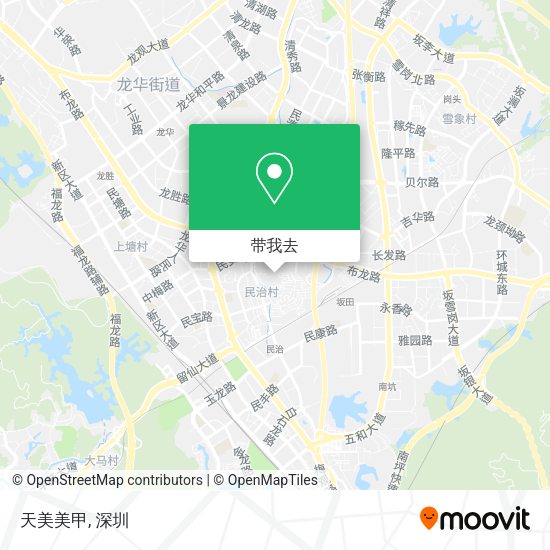 天美美甲地图