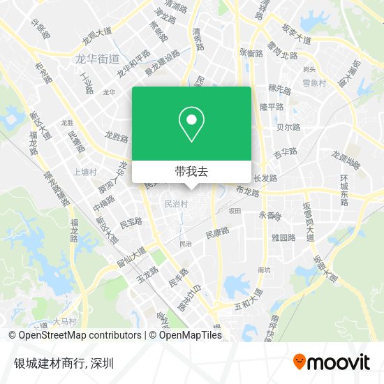 银城建材商行地图