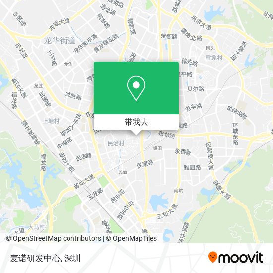 麦诺研发中心地图
