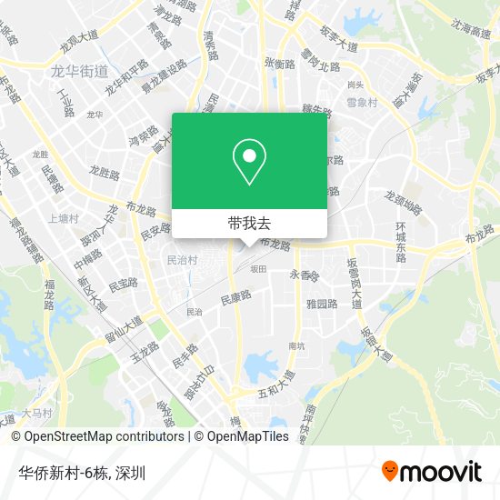 华侨新村-6栋地图
