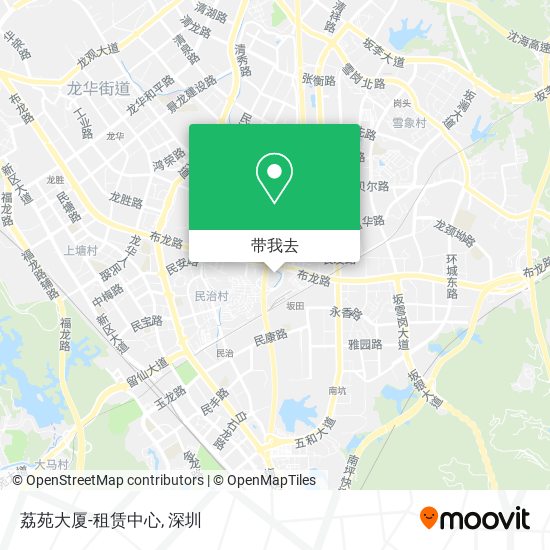 荔苑大厦-租赁中心地图