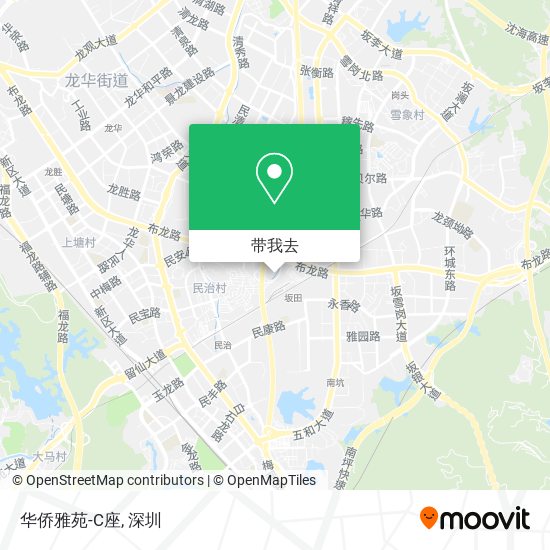 华侨雅苑-C座地图
