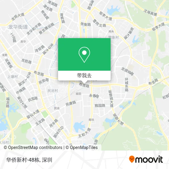 华侨新村-48栋地图