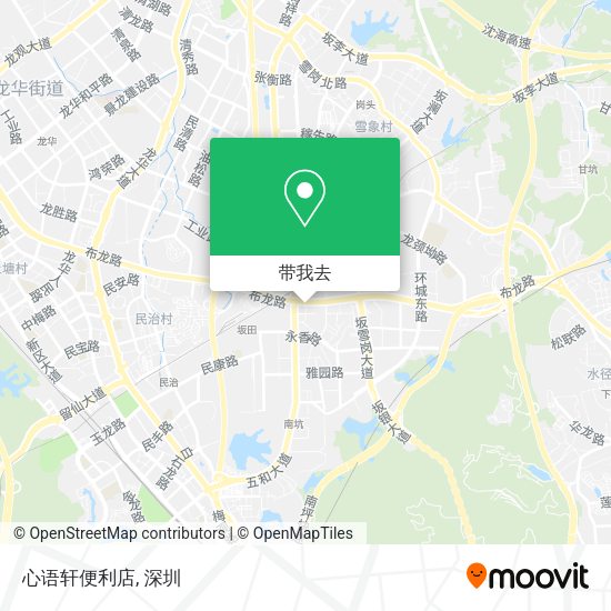 心语轩便利店地图