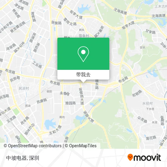 中坡电器地图