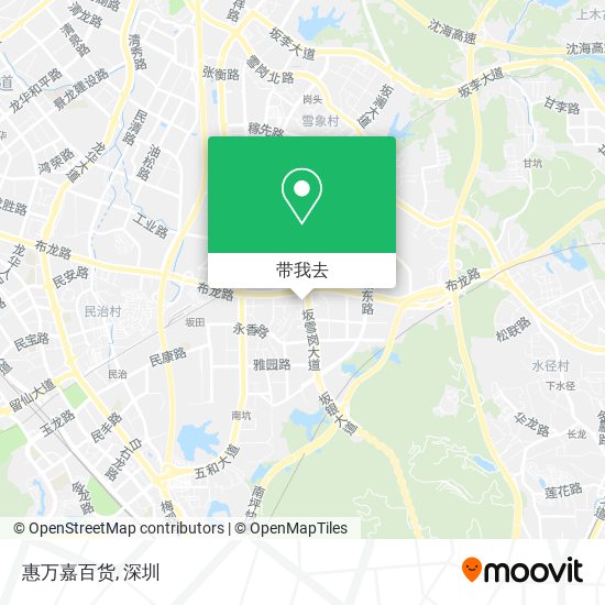 惠万嘉百货地图