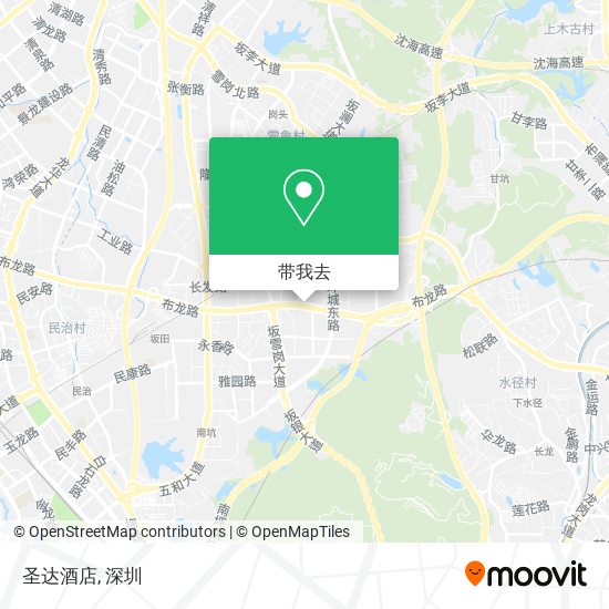 圣达酒店地图