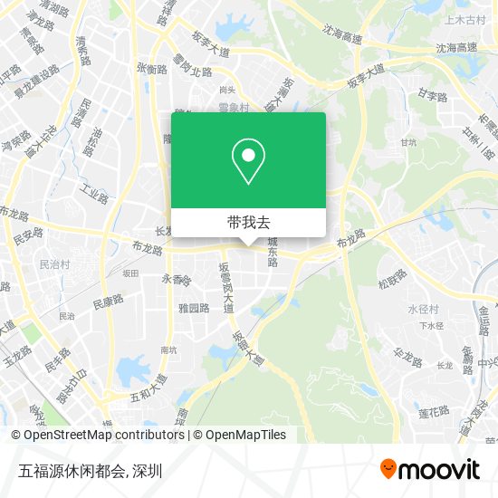 五福源休闲都会地图