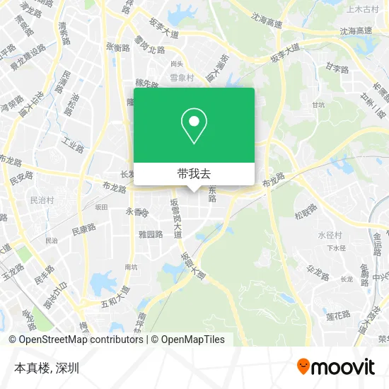 本真楼地图