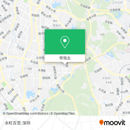 永旺百货地图