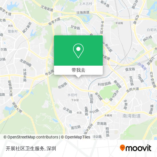开展社区卫生服务地图