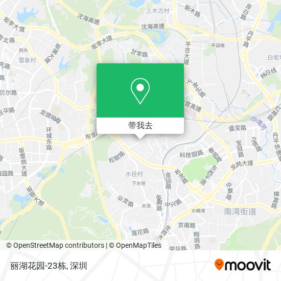 丽湖花园-23栋地图