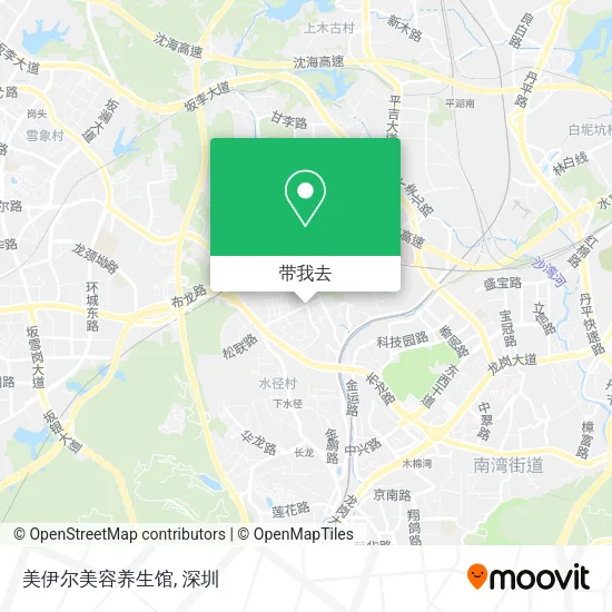 美伊尔美容养生馆地图