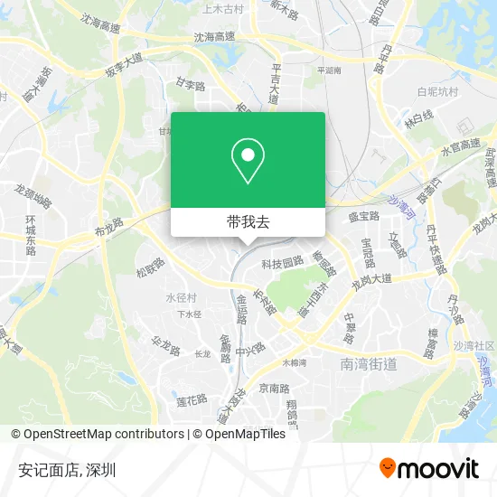 安记面店地图