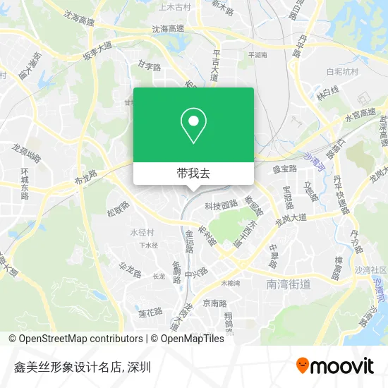 鑫美丝形象设计名店地图