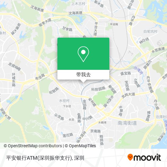 平安银行ATM(深圳振华支行)地图