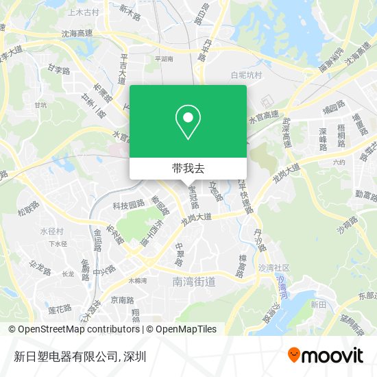 新日塑电器有限公司地图