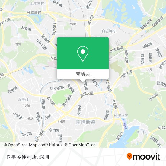 喜事多便利店地图
