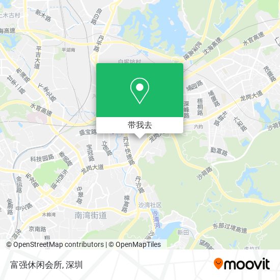 富强休闲会所地图