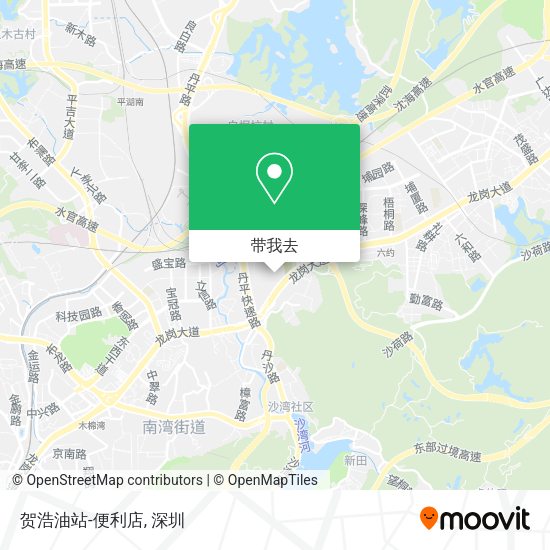 贺浩油站-便利店地图