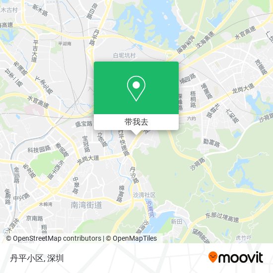 丹平小区地图