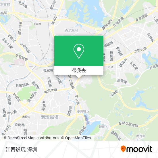 江西饭店地图