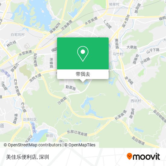 美佳乐便利店地图