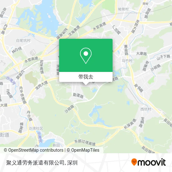 聚义通劳务派遣有限公司地图