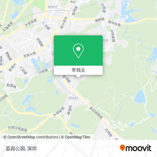 荔园公园地图