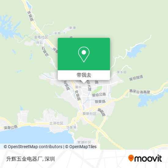 升辉五金电器厂地图