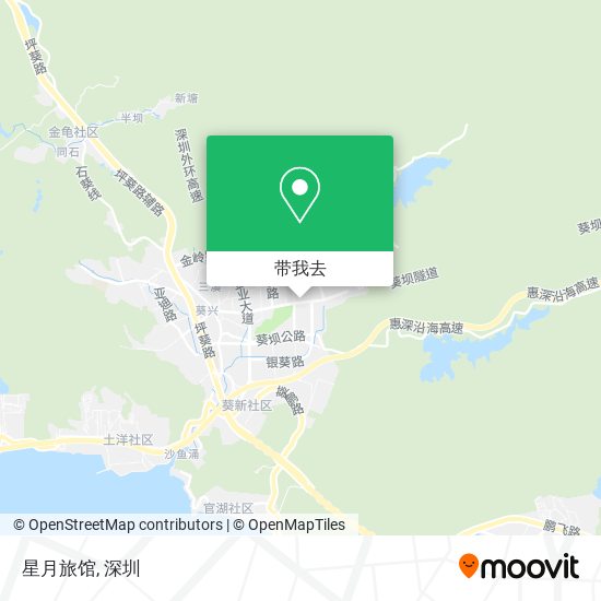 星月旅馆地图