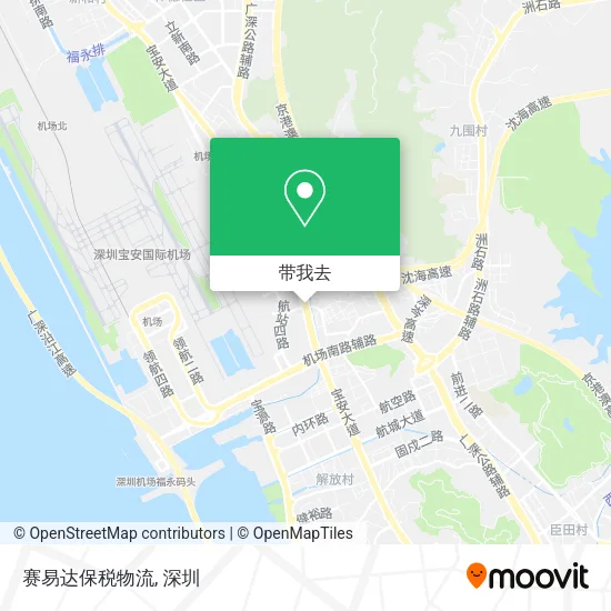 赛易达保税物流地图