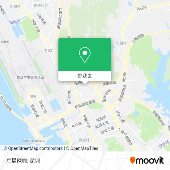 星晨网咖地图