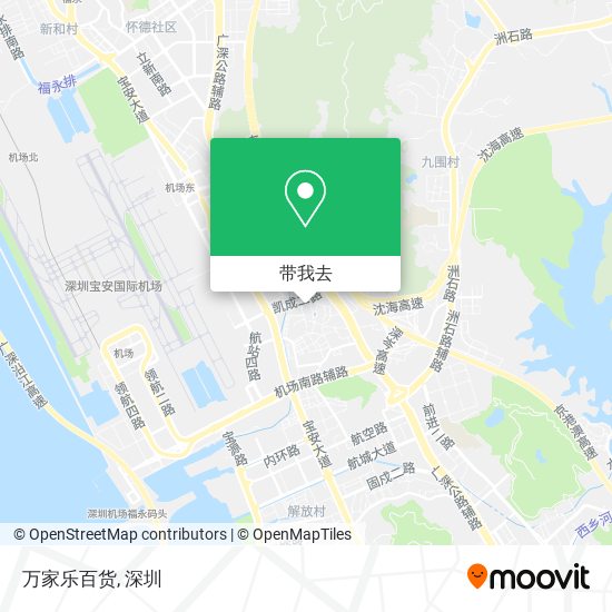 万家乐百货地图