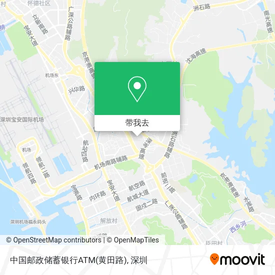 中国邮政储蓄银行ATM(黄田路)地图