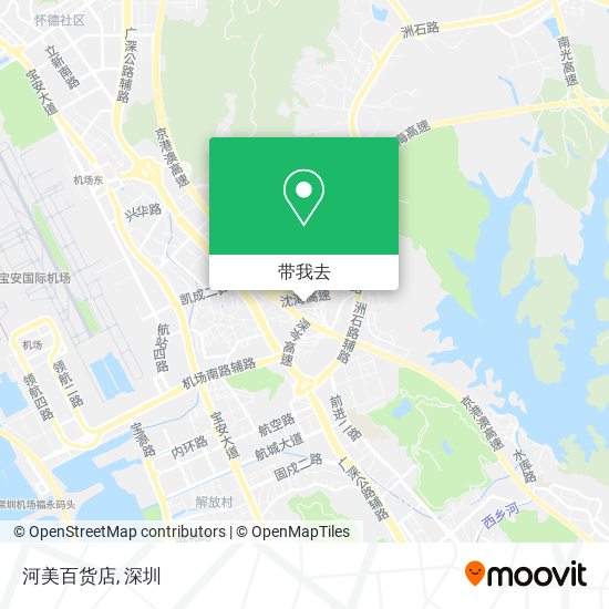 河美百货店地图