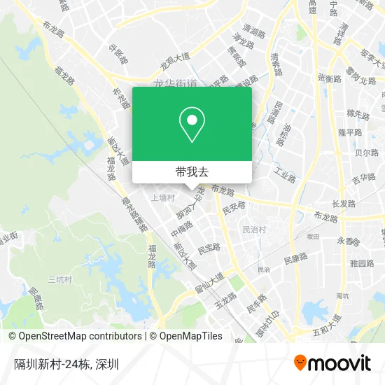 隔圳新村-24栋地图