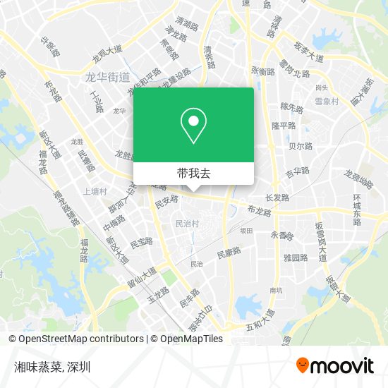 湘味蒸菜地图