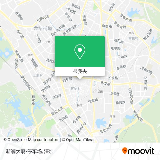 新澜大厦-停车场地图