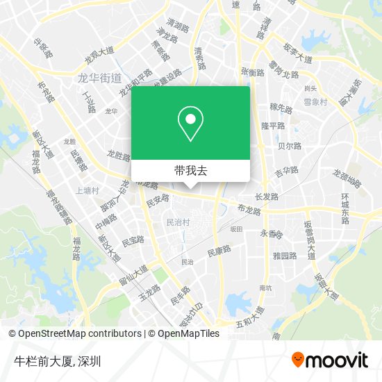 牛栏前大厦地图