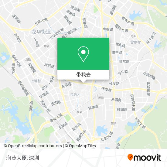 润茂大厦地图