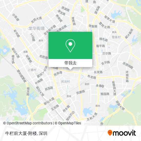 牛栏前大厦-附楼地图