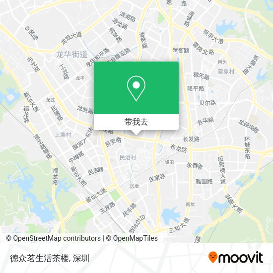 德众茗生活茶楼地图