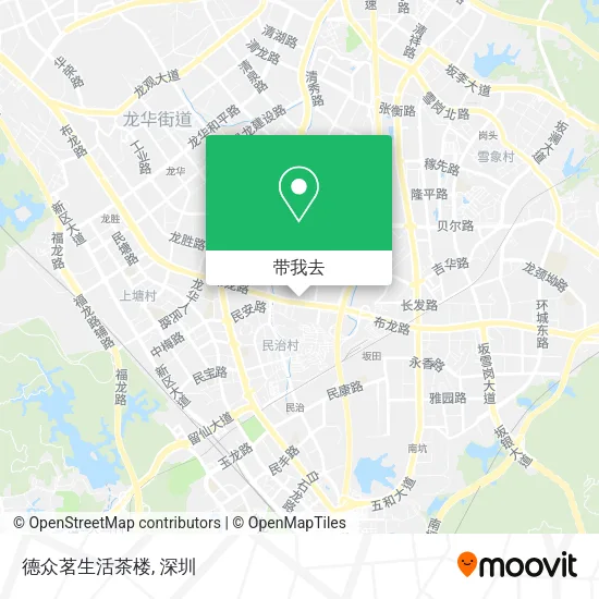 德众茗生活茶楼地图