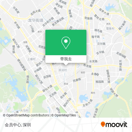 会员中心地图