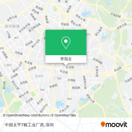 中国太平7栋工业厂房地图