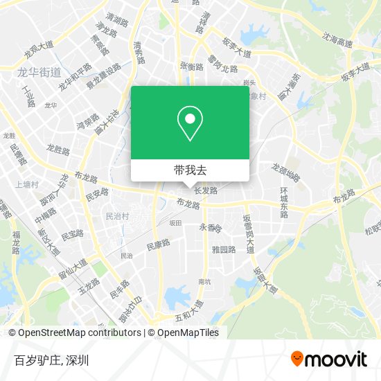 百岁驴庄地图