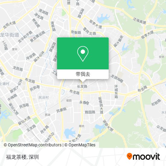 福龙茶楼地图
