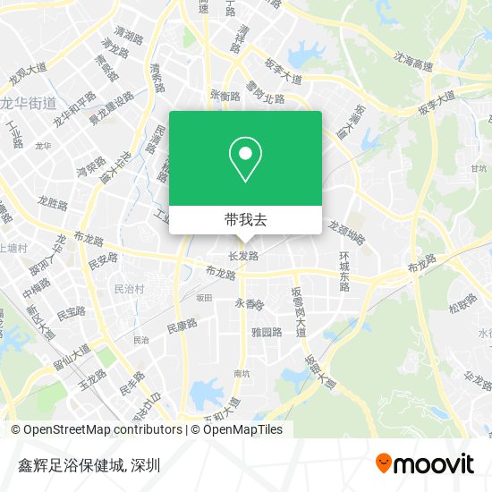 鑫辉足浴保健城地图